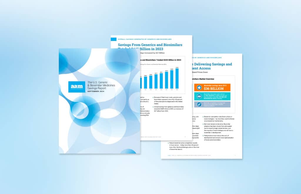 2024 AAM generic & Biosimilar Savings Report